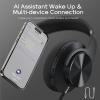 imageDOQAUS Bluetooth Headphones Over Ear 90H Playtime Wireless 3 EQ Modes HiFi Audio ampamp Deep Bass ENC Noise Isolating Mic Soft Earpads for PhonePCBlack