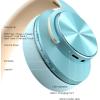 imageDOQAUS Bluetooth Headphones Over Ear 90H Playtime Wireless 3 EQ Modes HiFi Audio ampamp Deep Bass ENC Noise Isolating Mic Soft Earpads for PhonePCBlue
