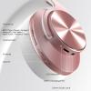 imageDOQAUS Bluetooth Headphones Over Ear 90H Playtime Wireless 3 EQ Modes HiFi Audio ampamp Deep Bass ENC Noise Isolating Mic Soft Earpads for PhonePCRose Gold