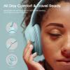 imageDOQAUS Bluetooth Headphones Over Ear Wireless Headphone 70H Playtime and 3EQ Modes with Mic HiFi Stereo Sound Deep Bass Memory Foam Cups for Phone PC Travel Home OfficeLight Blue