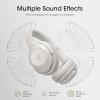 imageDOQAUS Bluetooth Headphones Over Ear Wireless Headphone 70H Playtime and 3EQ Modes with Mic HiFi Stereo Sound Deep Bass Memory Foam Cups for Phone PC Travel Home OfficeLight Gray