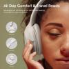 imageDOQAUS Bluetooth Headphones Over Ear Wireless Headphone 70H Playtime and 3EQ Modes with Mic HiFi Stereo Sound Deep Bass Memory Foam Cups for Phone PC Travel Home OfficeLight Gray