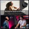 imageDOQAUS Bluetooth Headphones Over Ear Wireless Headphone 90H Playtime and 3EQ Modes with Mic HiFi Stereo Sound Deep Bass Memory Foam Cups for Phone PC Travel Home OfficeBlack