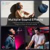 imageDOQAUS Bluetooth Headphones Over Ear Wireless Headphone 90H Playtime and 3EQ Modes with Mic HiFi Stereo Sound Deep Bass Memory Foam Cups for Phone PC Travel Home OfficeNavy Blue