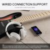 imageDOQAUS Bluetooth Headphones Over Ear Wireless Headphone 90H Playtime and 3EQ Modes with Mic HiFi Stereo Sound Deep Bass Memory Foam Cups for Phone PC Travel Home OfficeIce Grey