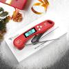 imageDOQAUS Digital Meat Thermometer 2 Pack Instant Read Food Thermometer for Cooking Kitchen Probe with Backlit ampamp Reversible Display Cooking Temperature for Turkey Bread Baking SourdoughRed
