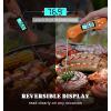 imageDOQAUS Digital Meat Thermometer 2 Pack Instant Read Food Thermometer for Cooking Kitchen Probe with Backlit ampamp Reversible Display Cooking Temperature for Turkey Bread Baking SourdoughOrange