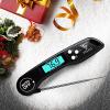 imageDOQAUS Digital Meat Thermometer 2 Pack Instant Read Food Thermometer for Cooking Kitchen Probe with Backlit ampamp Reversible Display Cooking Temperature for Turkey Bread Baking SourdoughNight Black