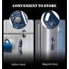 imageDOQAUS Digital Meat Thermometer 2 Pack Instant Read Food Thermometer for Cooking Kitchen Probe with Backlit ampamp Reversible Display Cooking Temperature for Turkey Bread Baking SourdoughNight Navy