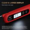 imageDOQAUS Digital Meat Thermometer Instant Read Food Thermometer for Cooking Kitchen Probe with Backlit Cooking Temperature Probe for Turkey Grill BBQ Baking Bread SourdoughRed