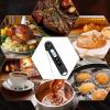 imageDOQAUS Digital Meat Thermometer Instant Read Food Thermometer for Cooking Kitchen Probe with Backlit Cooking Temperature Probe for Turkey Grill BBQ Baking Bread SourdoughBlack
