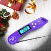 imageDOQAUS Digital Meat Thermometer Instant Read Food Thermometers for Cooking Kitchen Probe with Backlit ampamp Reversible Display Wide Temperature Range for Turkey Grill BBQ Baking Bread Sourdough