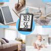 imageDOQAUS Humidity Meter 2 Pack Room Thermometer Indoor Hygrometer with 5s Fast Refresh Temperature Humidity Monitor Meter for Baby Room Living Room Basement Greenhouse OfficeBlack