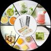 imageDOQAUS Ice Cube Trays 4 Pack 56 pcs Silicone Ice Cubes Tray Maker with SpillResistant Removable Lid Easy Release ampamp Pop out LFGB and BPA Free Stackable Flexible for Soup Food Cocktail CoffeeNight Black