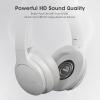 imageDOQAUS Upgrade Bluetooth Headphones Over Ear 90H Playtime BT 53 Wireless Headphone EQ Modes Builtin HD Mic HiFi Stereo Sound Deep Bass Memory Foam Cups for PhonePCampampTravelGymWorkoutLight Gray