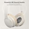 imageDOQAUS Upgrade Bluetooth Headphones Over Ear 90H Playtime BT 53 Wireless Headphone EQ Modes Builtin HD Mic HiFi Stereo Sound Deep Bass Memory Foam Cups for PhonePCampampTravelGymWorkoutBeige