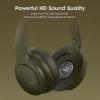 imageDOQAUS Upgrade Bluetooth Headphones Over Ear 90H Playtime BT 53 Wireless Headphone EQ Modes Builtin HD Mic HiFi Stereo Sound Deep Bass Memory Foam Cups for PhonePCampampTravelGymWorkoutArmy Green