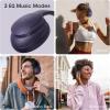 imageDOQAUS Upgrade Bluetooth Headphones Over Ear 90H Playtime BT 53 Wireless Headphone EQ Modes Builtin HD Mic HiFi Stereo Sound Deep Bass Memory Foam Cups for PhonePCampampTravelGymWorkoutPurple