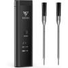 imageDOQAUS 520FT Wireless Meat Thermometer Extra Long Range Bluetooth Meat Thermometer Wireless Oven Grill Smoker Cooking BBQ