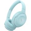 imageDOQAUS Bluetooth Headphones Over Ear Wireless Headphone 70H Playtime and 3EQ Modes with Mic HiFi Stereo Sound Deep Bass Memory Foam Cups for Phone PC Travel Home OfficeLight Blue
