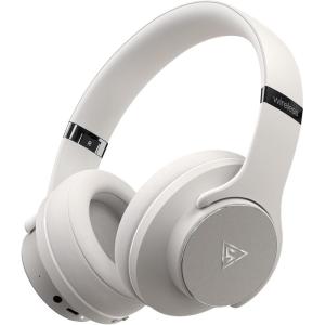 imageDOQAUS Bluetooth Headphones Over Ear Wireless Headphone 90H Playtime and 3EQ Modes with Mic HiFi Stereo Sound Deep Bass Memory Foam Cups for Phone PC Travel Home OfficeIce Grey