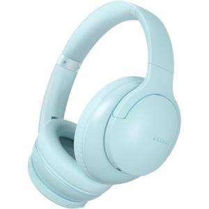 imageDOQAUS Upgrade Bluetooth Headphones Over Ear 90H Playtime BT 53 Wireless Headphone EQ Modes Builtin HD Mic HiFi Stereo Sound Deep Bass Memory Foam Cups for PhonePCampampTravelGymWorkoutLight Blue