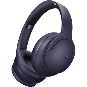 imageDOQAUS Upgrade Bluetooth Headphones Over Ear 90H Playtime BT 53 Wireless Headphone EQ Modes Builtin HD Mic HiFi Stereo Sound Deep Bass Memory Foam Cups for PhonePCampampTravelGymWorkoutPurple