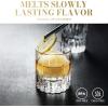 imageDOQAUS Whiskey Clear Ice Ball Maker 25quot Crystal Round Clear Ice Cube Maker for Freezer 7 Cavity Large Sphere Whisky Ice Maker Circle for Cocktail Bourbon Scotch Brandy Premium Gift for LoverPremium Black