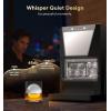 image:imageDOQAUS Clear Ice Cube Maker 22Inch Ice Ball Maker Machine with Water Recycling amp SelfCleaning Automatic Sphere Ice Maker for Premium Whiskey amp Home Bar Cocktails