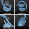 image:imageDOQAUS DJ Headphones Professional Wired Studio Monitor Headphones Over Ear for Music Recording and Mixing 50mm Drivers Stereo Headset with Dual Jack for Electric Guitar Keyboard Piano LaptopBlue