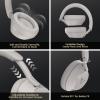 image:imageDOQAUS DJ Headphones Professional Wired Studio Monitor Headphones Over Ear for Music Recording and Mixing 50mm Drivers Stereo Headset with Dual Jack for Electric Guitar Keyboard Piano LaptopGray