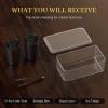 image:imageDOQAUS Clear Ice Cube Maker 25 Stainless Steel Soccer Ice Ball Maker Mold with Silicone Shell Ergonomic Handle for Easy Release Ice Mold for Whiskey Bourbon amp Cocktails 3 Pack2