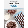 image:imageDOQAUS Ice Cube Trays with Lid and Bin Easy Twist Release 08 Inch Mini Ice Balls BPAFree FoodGrade Ice Molds for Freezer Iced Coffee Cocktails 4 PackBlue