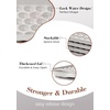 image:imageDOQAUS Ice Cube Trays with Lid and Bin Easy Twist Release 08 Inch Mini Ice Balls BPAFree FoodGrade Ice Molds for Freezer Iced Coffee Cocktails 4 PackGray